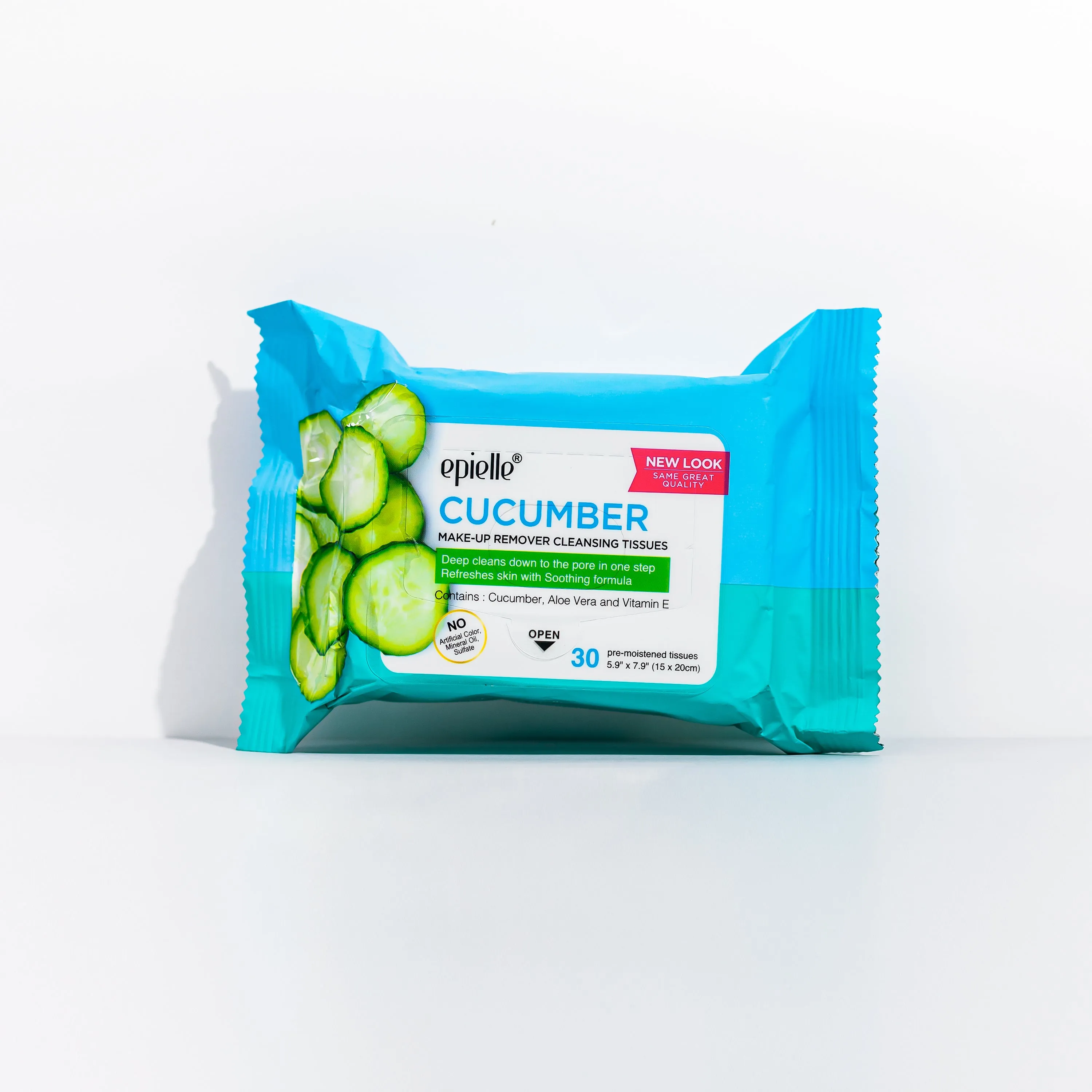 Cucumber Makeup Removing Cleansing Tissues | 30ct