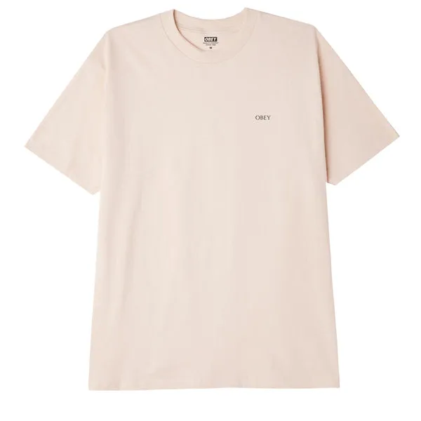 Obey AK-47 Lotus T-Shirt - Cream